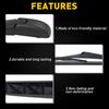Wiper Rear Blade and Arm for Jeep Compass 2017- Back Window Windshield Wiper