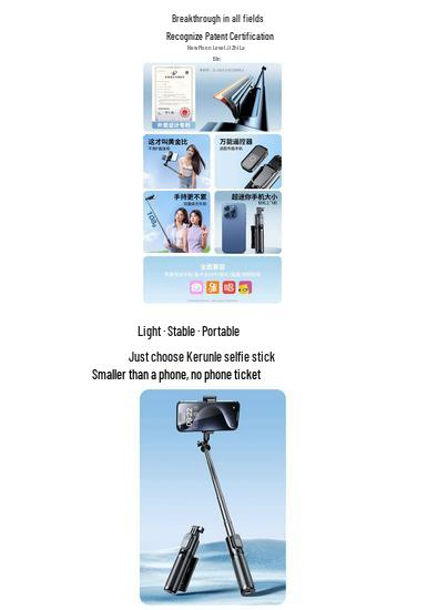 Mini Selfie Stick e Treppiede Portatile 2026 per Fotografia e Vlogging Universali con Telefono Cellulare