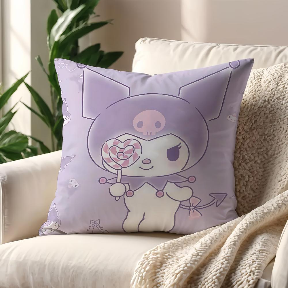 Kawaii KKuromiI Cute Cushion Cover For Pillow Printing Sofa Decoration Home Car Room Coffee Shop Office Nordic Simplicity