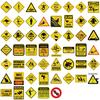 50/100 Pcs Cartoon Funny Warning Doodle Stickers, DIY Waterproof for Guitar Notebook Suitcase Window Storage Box Shoe Rack Decal