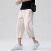 Summer Casual Linen Short Pants Cotton Straight Men's Lightweight Shorts Beach Short Pants