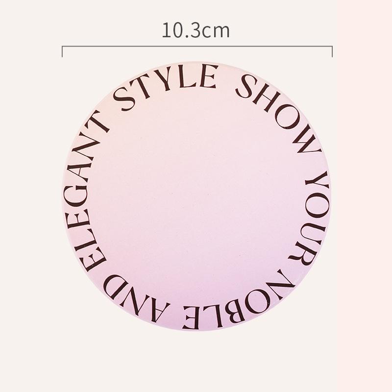 

Керамические подставки градиентного цвета, теплоизоляционные, водонепроницаемые, противоожоговые, креативные бытовые впитывающие коврики, фотосъемка ювелирных изделий