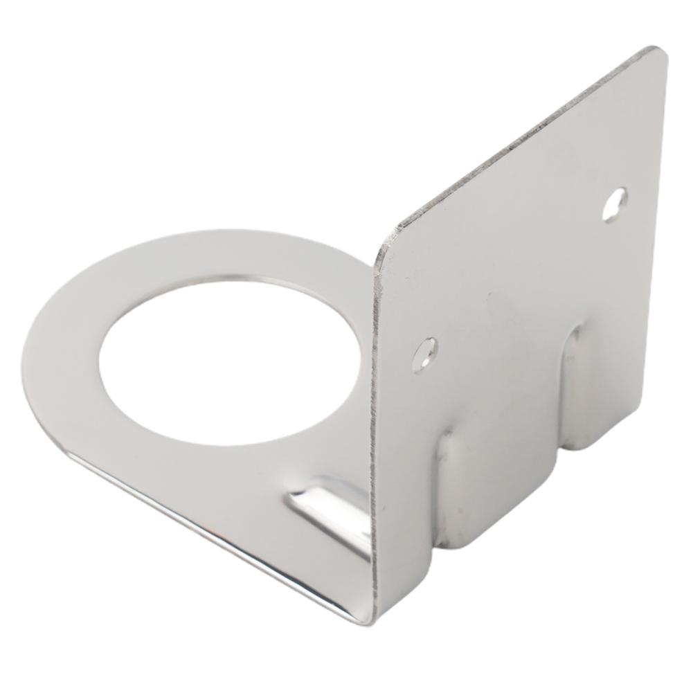 Shower Bottle Holder Silver/Black Stainless Steel 1 Pc