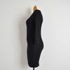 Fall and Winter New Arrival Half-High Collar Long Sleeves Knitting Dress Women's Clothing Silm Slim Looking Inner Match Mid-Length Bodycon Dress