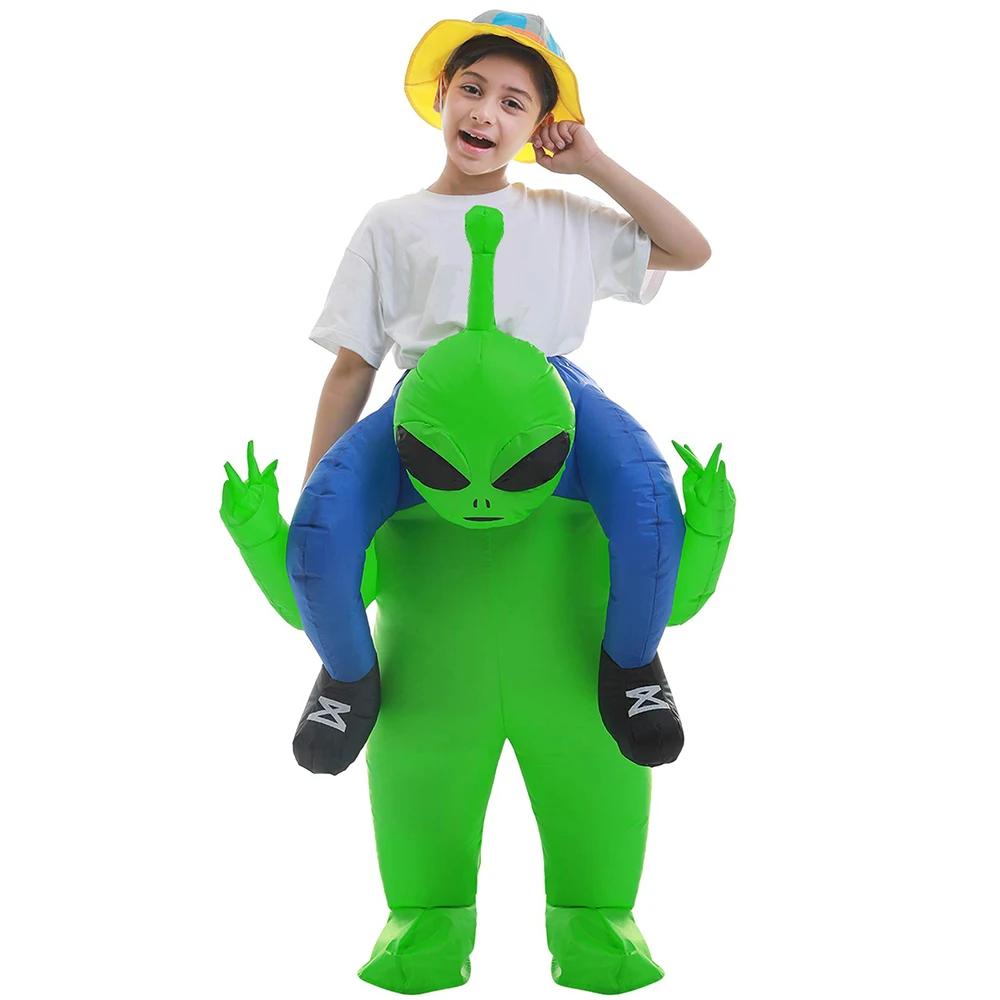 Heiße Jungen Mädchen Flamingo Dinosaurier aufblasbares Kostüm Lustiger Anzug Halloween Weihnachten Purim Anime Party Cosplay Kostüme