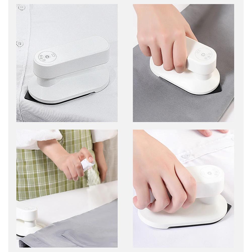 USB Rechargeable Mini Handheld Steamer Handheld Fabric Steam Iron 3 Heat Levels 110 W Steamer Travel Garment Steamer for Clothes
