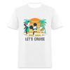 White Short Sleeves T-Shirt For Women Men Disney Mickey Minnie Cotton New In Tops & Tee Fashion Clothing Daily Casual Streetwear