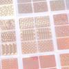 Nail Art Stickers Hollow Transfer Decals 24 Sheet Set High Quality PVC Material Elegant Fashionable   Manicure Accessories For Women Girls Decorati