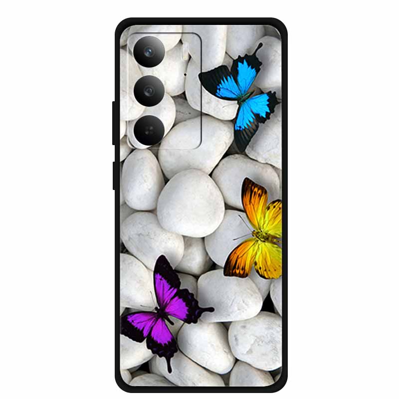 TPU Phone Case For Realme C75 C75X 4G Soft Silicone Cases Back Cartoon Patterns Cover Funda C 75 RMX3941 Fashion Luxury Bumper