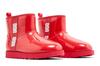 Women's Boots UGG Classic Clear Mini Boot Hibiscus Pink (Women's) Hibiscus Pink/White