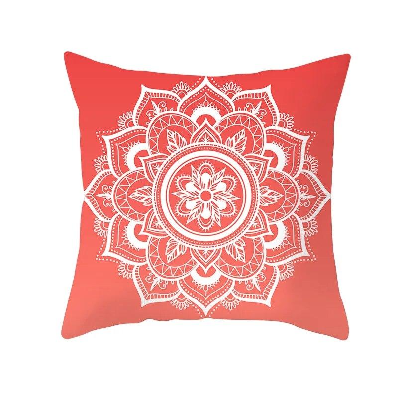 Living Coral Pillow Case   Peach Home Throw  Cover Cushion