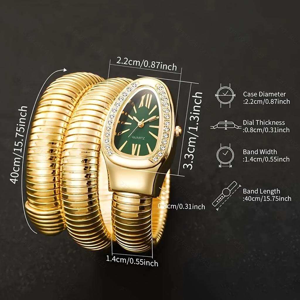 1pc-Luxury Ladies Quartz Watch Fashion Gold Ladies Watches Clock High-quality Stainless Steel Bracelet Wristwatch Gifts