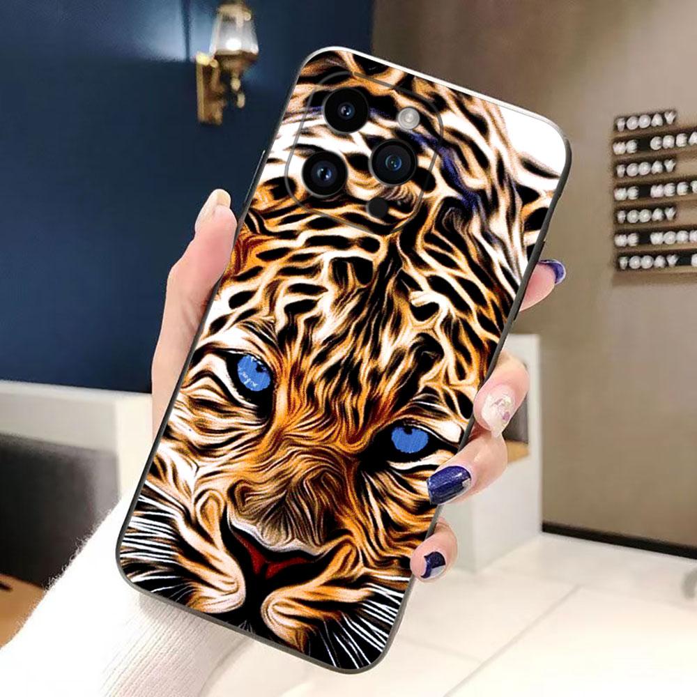 Mythical Dragon Tiger Cover Phone Case For iphone Apple 17 AIR 16E 16 15 14 13 12 11 Pro XR Max 8 7 Plus TPU Case Funda Shell