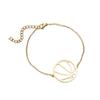 Stainless Steel Cartoon Geometric Basketball Pendant Bracelet for Men & Women