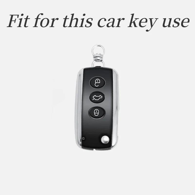 Valve Stems Caps For VOLKSWAGEN VW Zinc Alloy Car Smart Remote Key Case Cover For VW Polo Golf Passat Tiguan Beetle Caddy T5 UpAL7