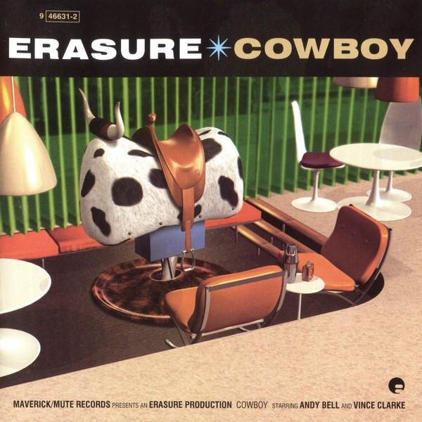 CD ERASURE - Cowboy 9466312 Maverick 1997 US Dance & Electronica Used