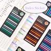 Supplies DIY Decoration Student Reading Label Index Stickers Posted It Sticky Notes Label Bookmark