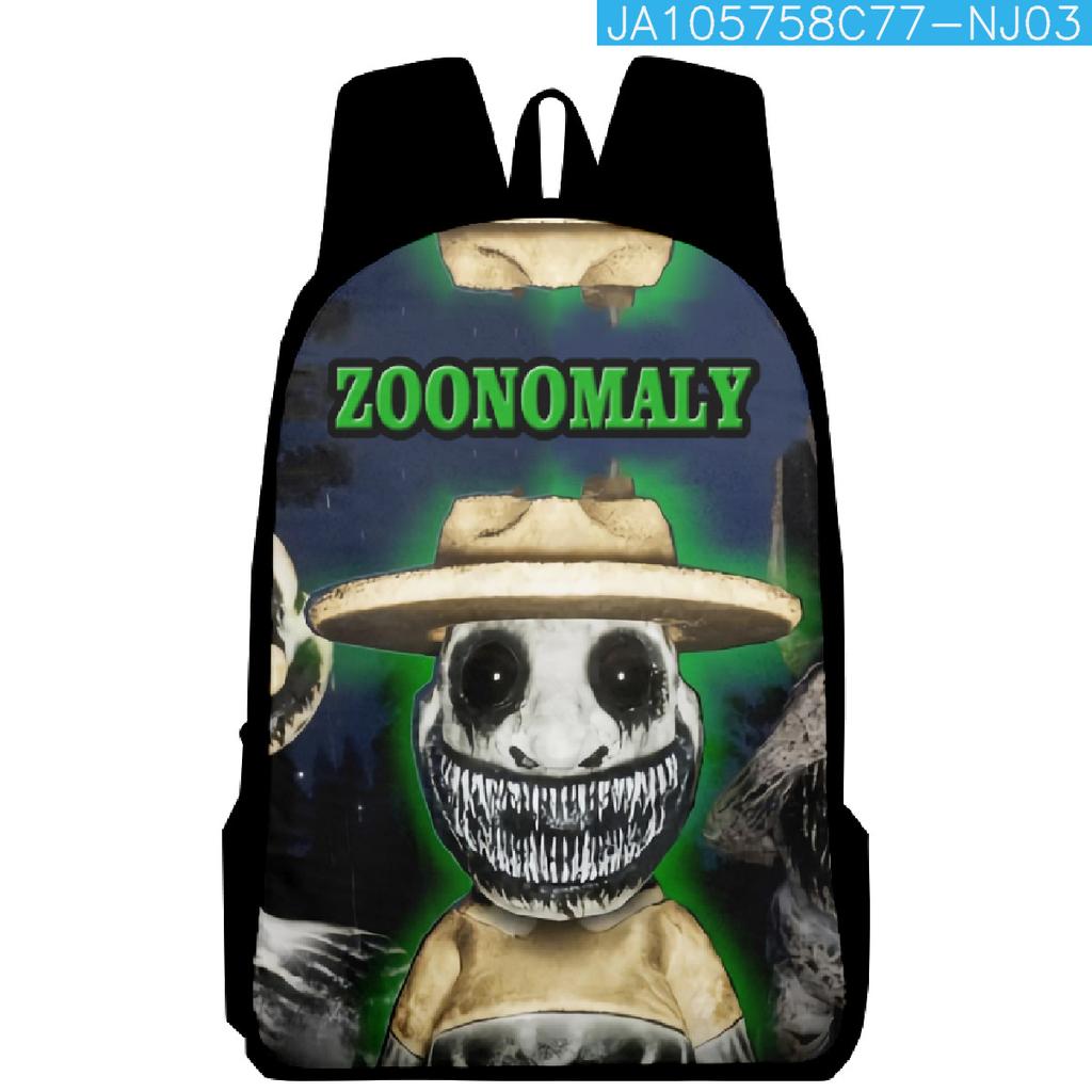 Hip Hop Youthful Funny New Zoonomaly Student School Bags Notebook Backpacks 3D Printed Oxford Waterproof Boys/Girls Travel Bags
