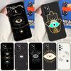 Evil Eye Hamsa For Samsung Galaxy A52S A33 A53 A73 A12 A22 A32 A52 A72 A21S A71 A51 A70 A50 Phone Case