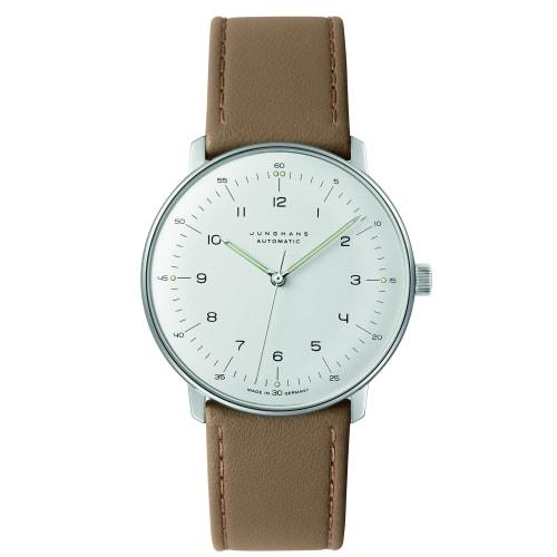 JUNGHANS Max Bill Automatic Automatic Watch, Officially Imported, 027 3502 02, Men's, Beige