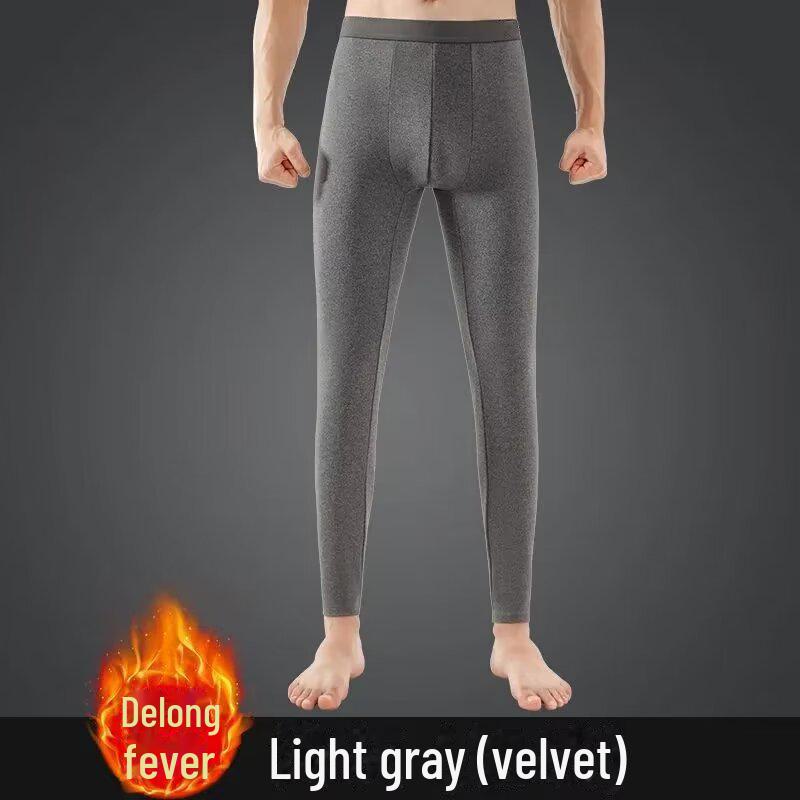 Pánské úzké teplé legíny z německého sametu s vnitřní vrstvou Plus Velvet - podzimní/zimní kolekce