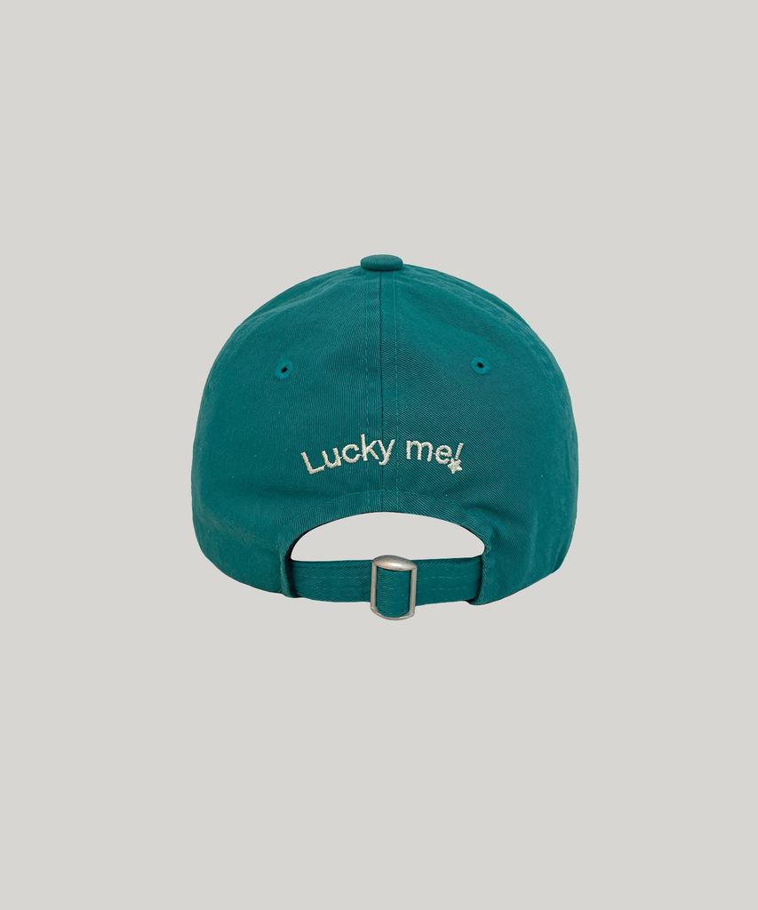 Maugeu Daily Lettering Washed Ball Cap Black