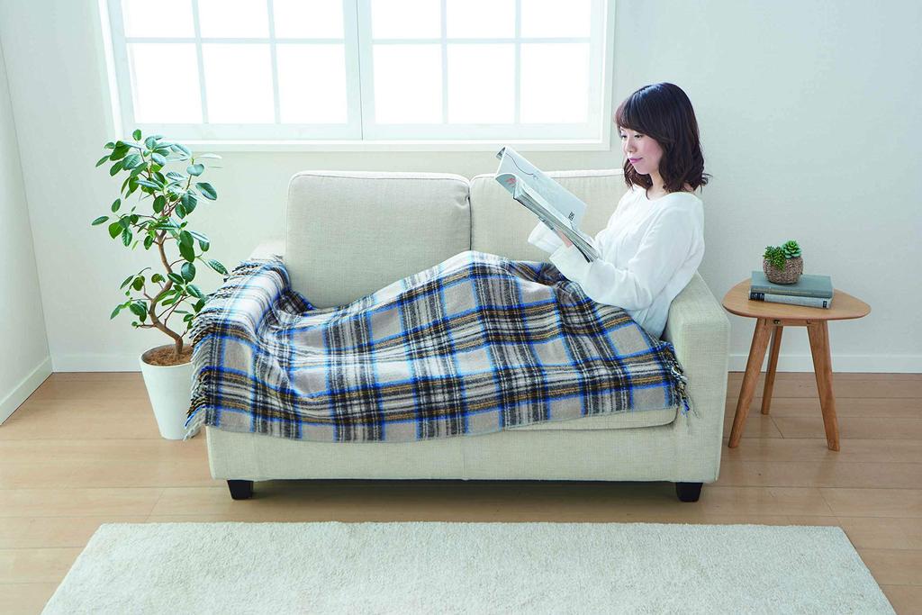 Sugiyama Washable Electric Throw Greige NA-055H(GT)