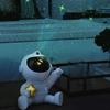 Astronauta lampa projektora gwiaździste niebo astronauta projekcja lampka nocna nastrojowe oświetlenie do dekoracji sypialni prezenty dla dzieci