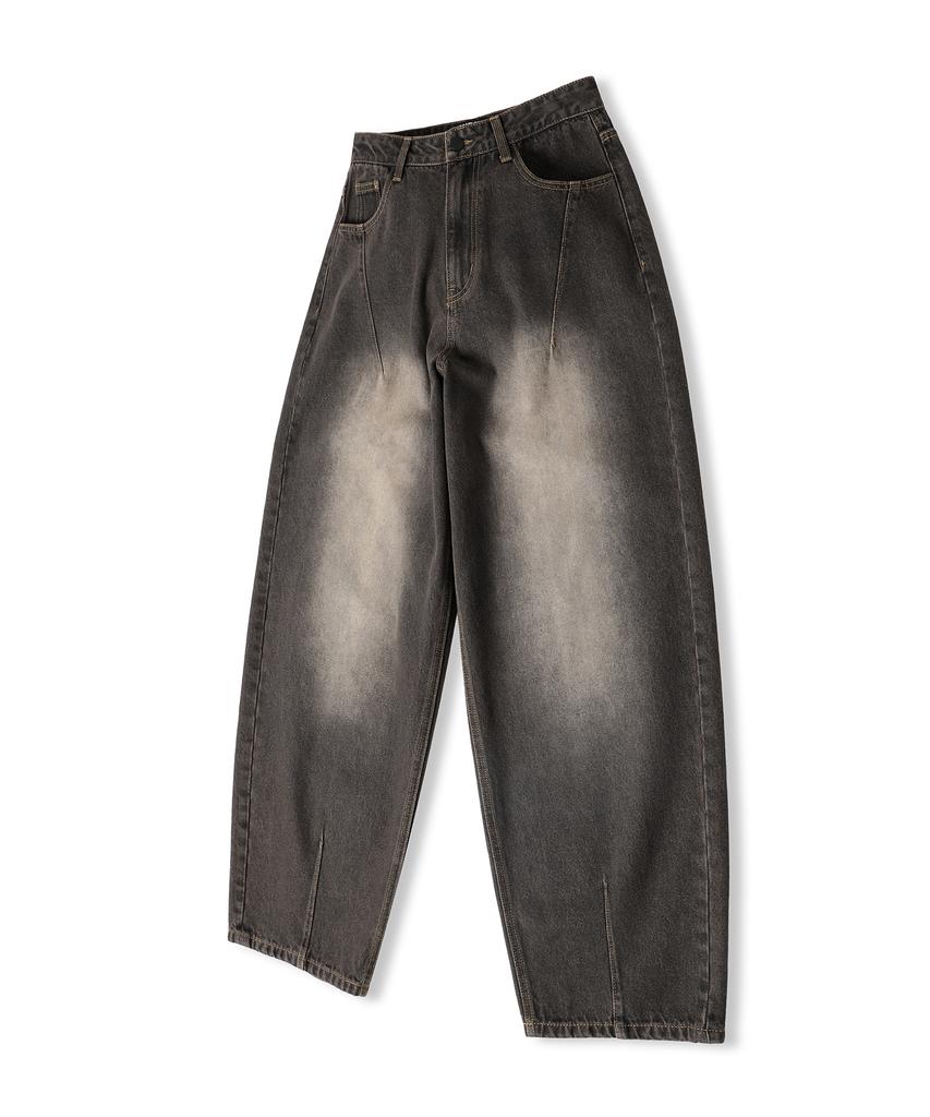 ZENDUST Par Tapered Dart Denim Pants Blue