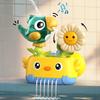 Bath Toys for Toddlers Baby Waterfall Bathtub Toy with Suction Cup Interactive Bath Toy Kids Bath Tub Shower Playset Summer Birthday Gifts
