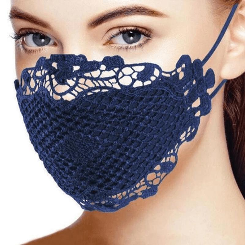 1pc Sunscreen Lace Mask,multi-color Sexy Breathable Holiday Gifts,Suitable for Outdoor Activities Such As Traveling,cycling,etc.