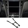For Infiniti Q50 Q60 2014-19 Car Console Side Panel Cover Trim,Carbon Fiber Interior Frame Sticker Auto Modification Accent
