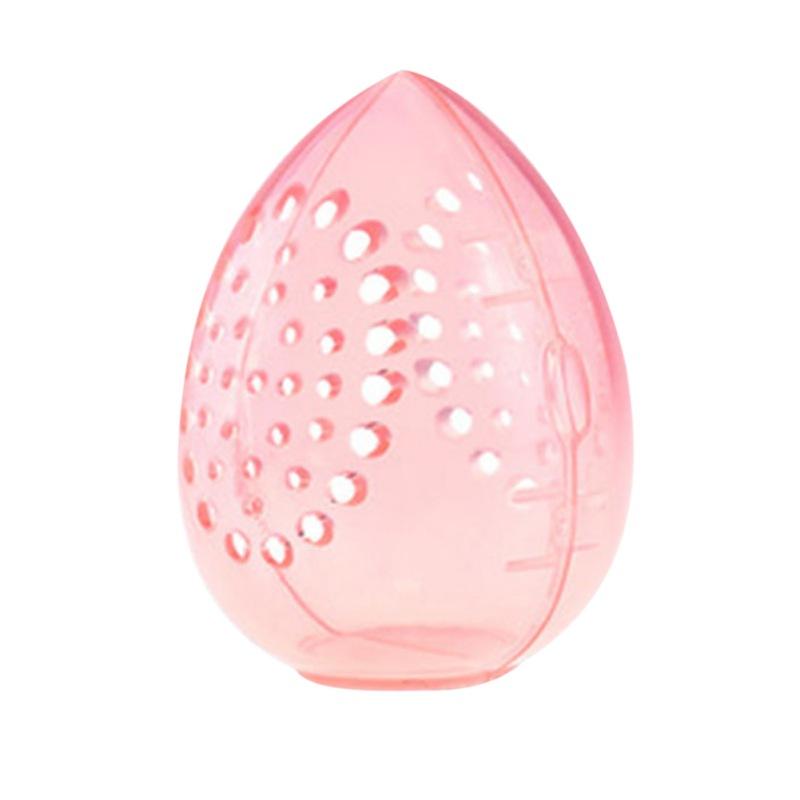 

Чехол для хранения спонжей для макияжа, влагостойкий, прозрачный, с несколькими отверстиями, держатель для косметических спонжей, косметический контейнер, подставка в форме капли