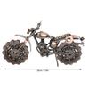 Motorradmodell, Vintage Metall- und Eisen-Sammlung für die Heimdekoration, mit Bronze, für Schlafzimmer, , Café, Hochzeitsfeier-Geschenk