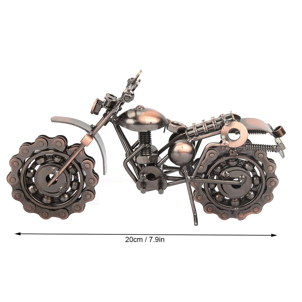 Motorcycle Model, Vintage Metal and Iron Home Decor Collection, with Bronze , for Bedroom, , Cafe, Wedding Party Gift
