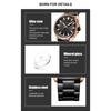 CURREN Classic Simple Stainless Steel Quartz Wristwatches Fashion Brand Men's Watches With Luminous Hands