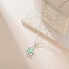  Lily of The Valley Pendant Necklace for Women Stainless Steel Female New Fashion Flower Choker Wedding Party Jewelry Gift
