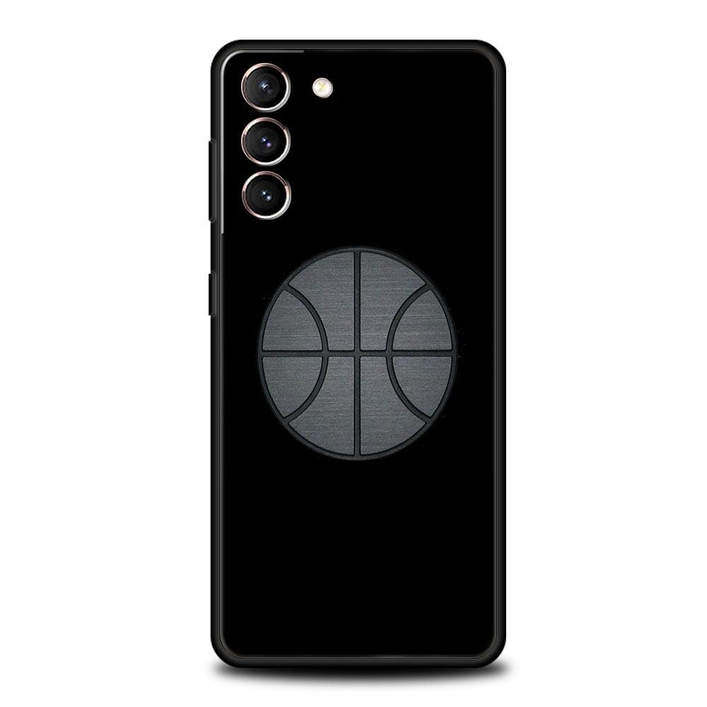 Phone Case For Samsung Galaxy S23 S22 Ultra S20 S21 FE 5G S10 S9 Plus S10E S8 Note 20 Silicone Cover Basketball Basket Number