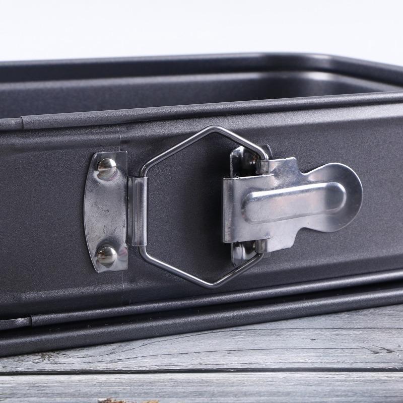 Leak-Proof Rectangular Cake Pan 11.03in, Non-Stick, Removable Bottom for Cheesecakes & Desserts, Oven & Dishwasher Safe