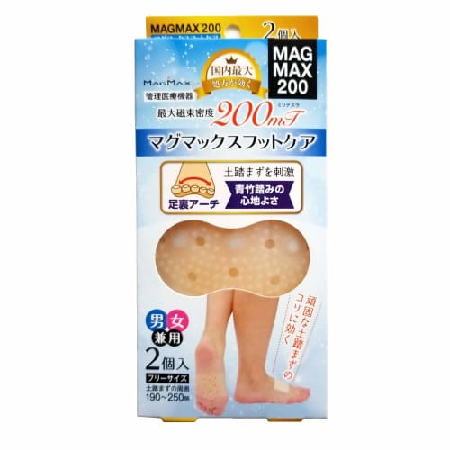 

Magmax Foot Care MAGMAX200 Magnetic Foot Strap, Magnetic Care, 200mT Magnetic Flux Density (Pack of 2)