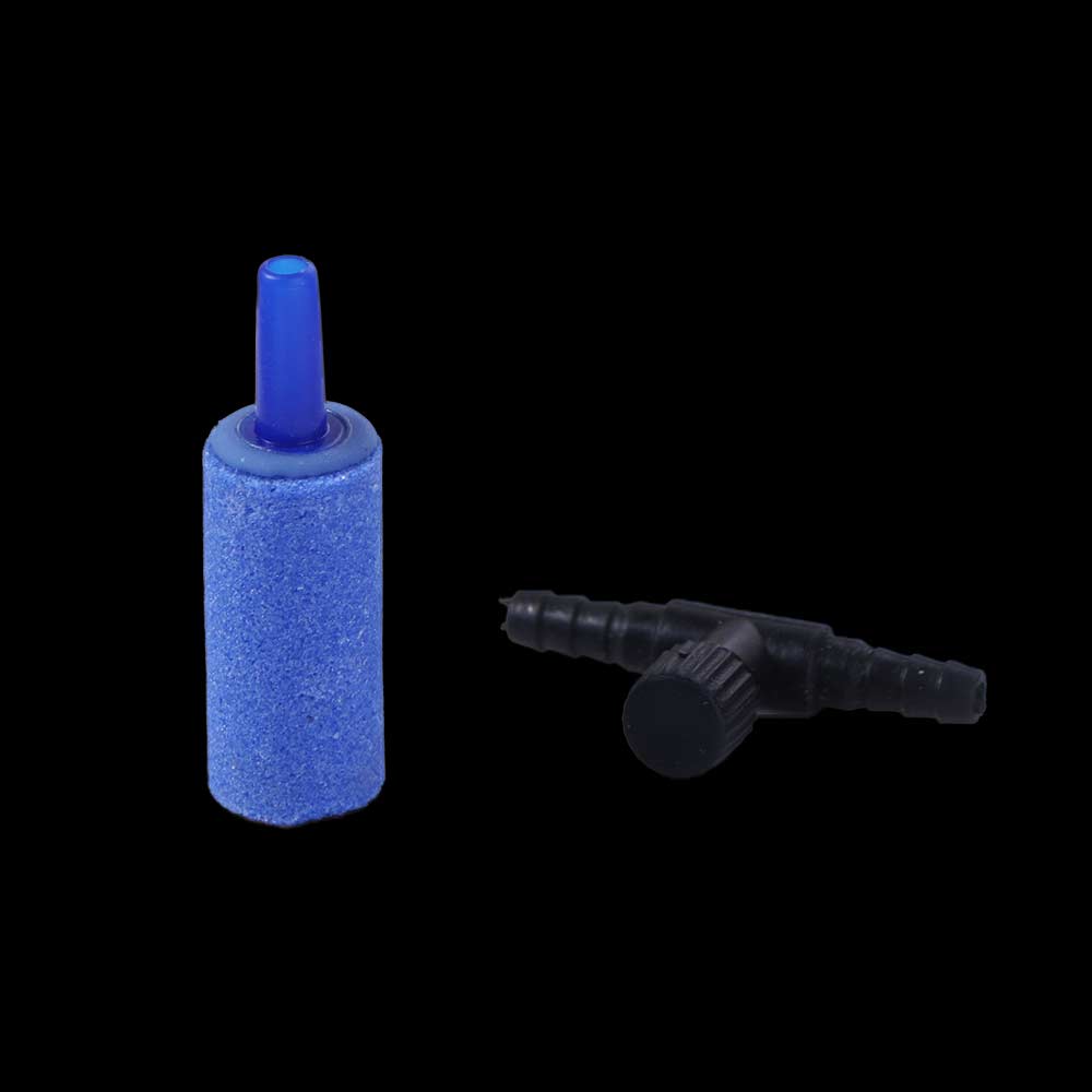 Anti-Splash Design Fish Tank Oxygen Aerator Transparent Glass Air Stone  Water Grass Tank