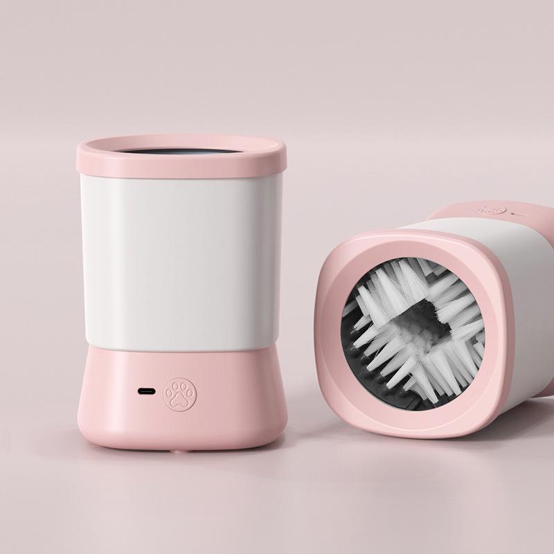 Pet Electric Foot Washing Cup Automatic Dog Cat Foot Washing Device Beauty Care Intelligent Dog And Cat Cleaning Products