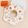 A-Grade Soft Cotton Newborn Waterproof Bib 