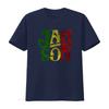 Jah Son T Shirt Rasta Rastafari Babylon Irie Ska Reggae Jamaica Africa Ethiopia Print Vintage Unisex Homme Versatile