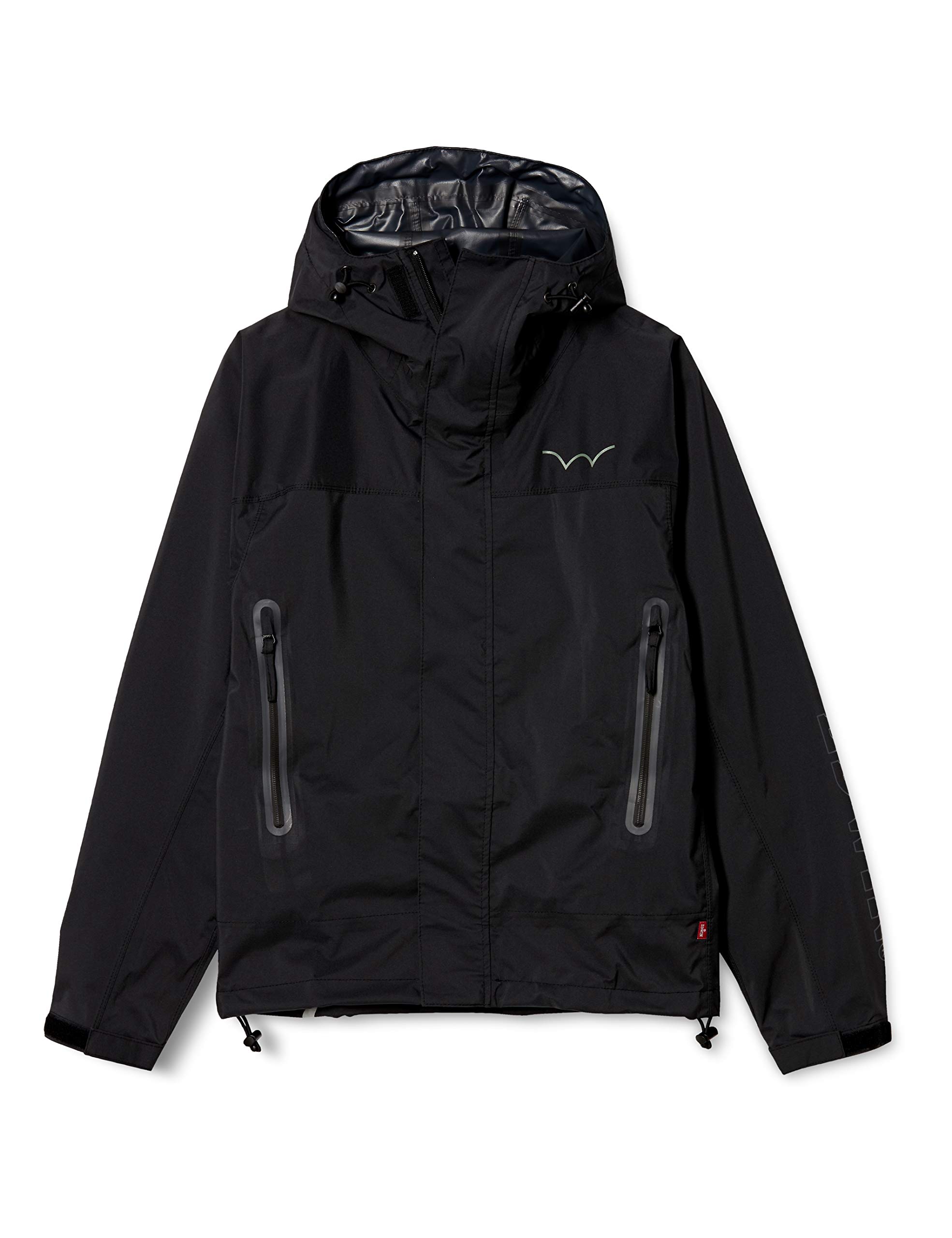 

EDWIN Lightweight Verios Rain L [EDWIN] Breathable, Stretchable, Rainwear, Windbreaker, Jacket, Men s, Black, чёрный