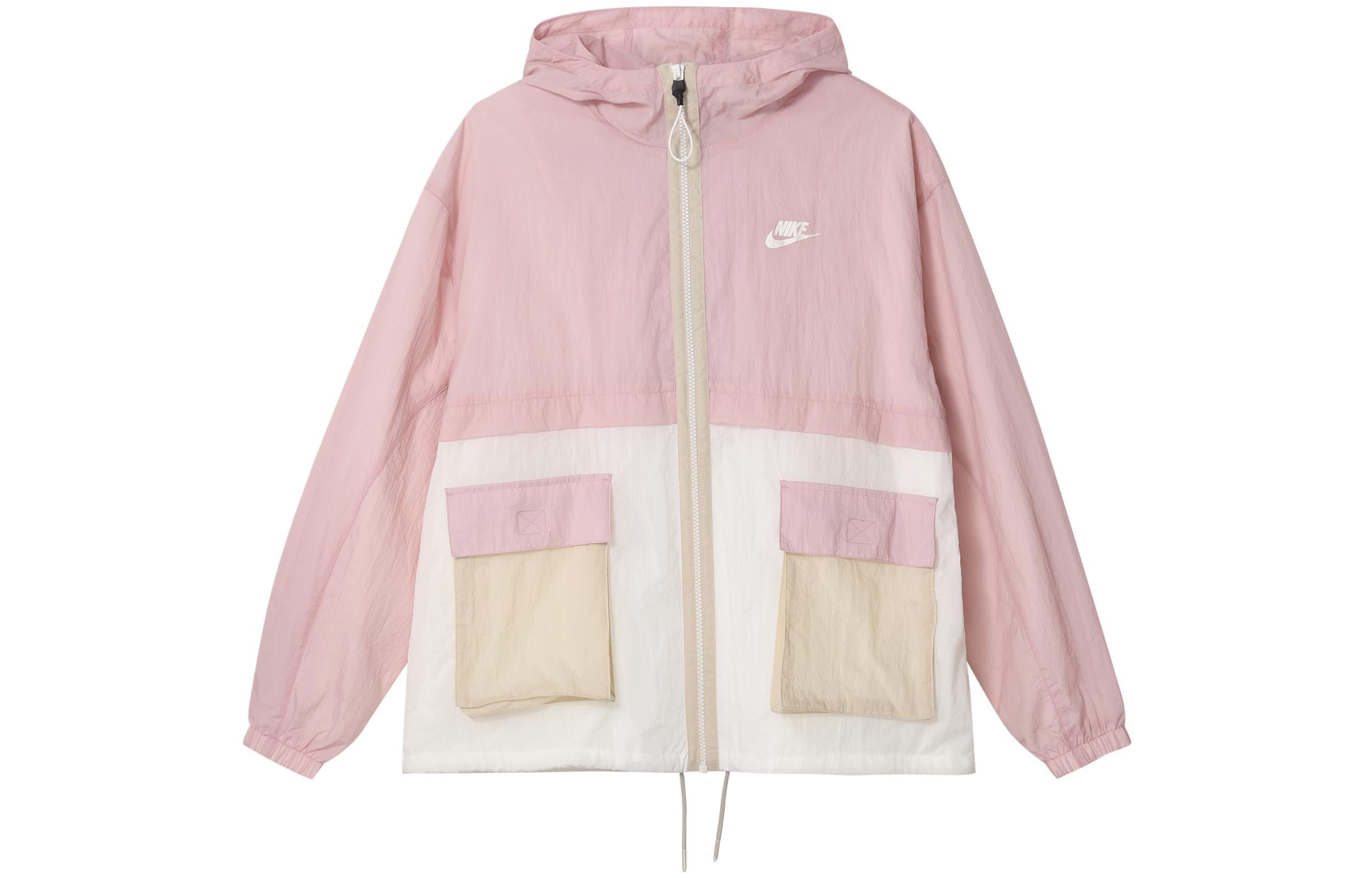 Nike Jackets Women s Pink Hooded Moderate Other DZ3036-630 M