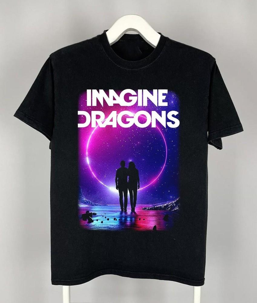 

Imagine Dragons Band Black 100% Cotton Shirt Unisex BL1610 3XL