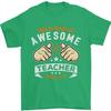 Awesome Teacher Looks Like Teaching Funny Unisexs TShirt 100 Cotton
