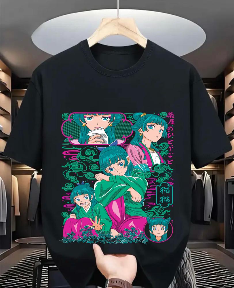 

Maomao The Apothecary Diaries Essential T-shirt Anime Black Shirt, gift Shirt M