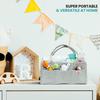 Foldable Diaper Tote Bag: Multifunctional Non-woven Handbag for Baby Supplies and Mommy Travel.